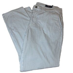 Vineyard Vines Blue Breaker Pants 36 X 30 Seersucker